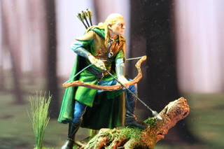 写真:ロード・オブ・ザ・リング The Lord of the Ringsの妖精の射手レゴラス”Legolas(オーランド・ブルーム)